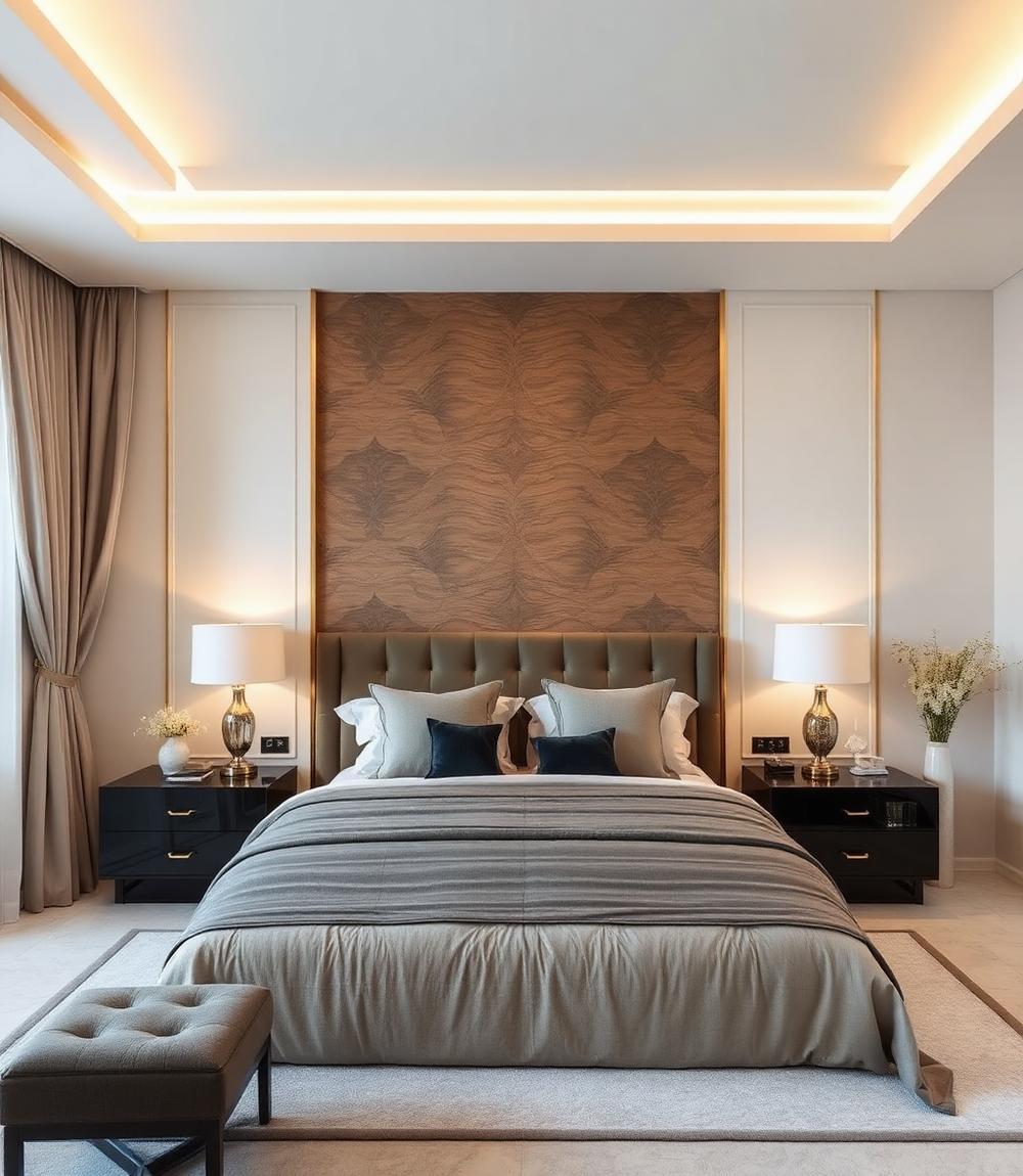Wallpaper feature wall
